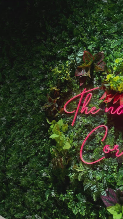 Glow & Dine Sign